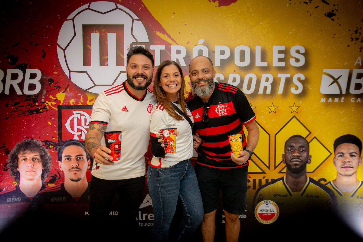 Fotos do Camarote Metrópoles no jogo Flamengo e Criciúma - Metrópoles