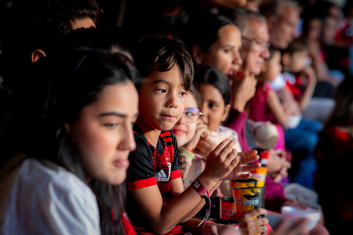 Fotos do Camarote Metrópoles no jogo Flamengo e Criciúma - Metrópoles