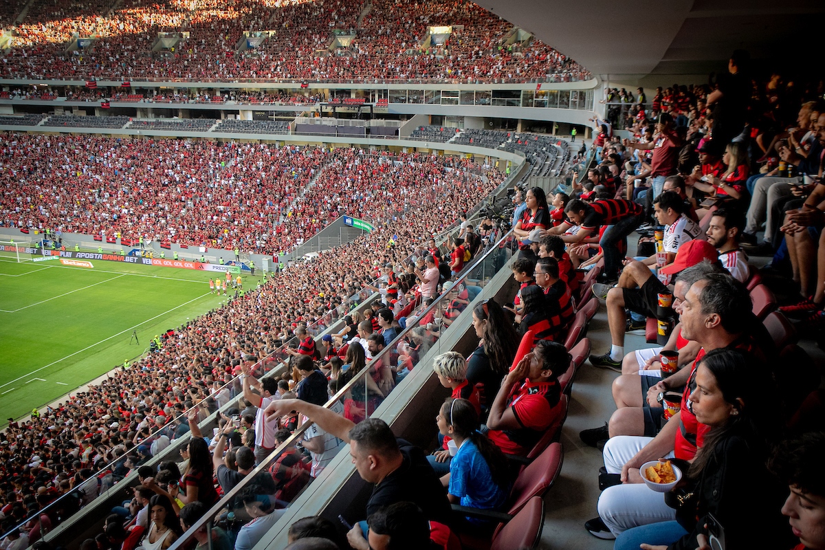 Fotos do Camarote Metrópoles no jogo Flamengo e Criciúma - Metrópoles