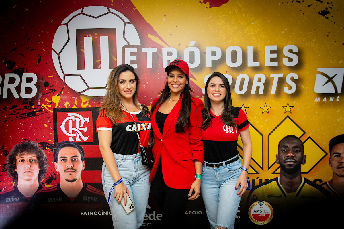 Fotos do Camarote Metrópoles no jogo Flamengo e Criciúma - Metrópoles