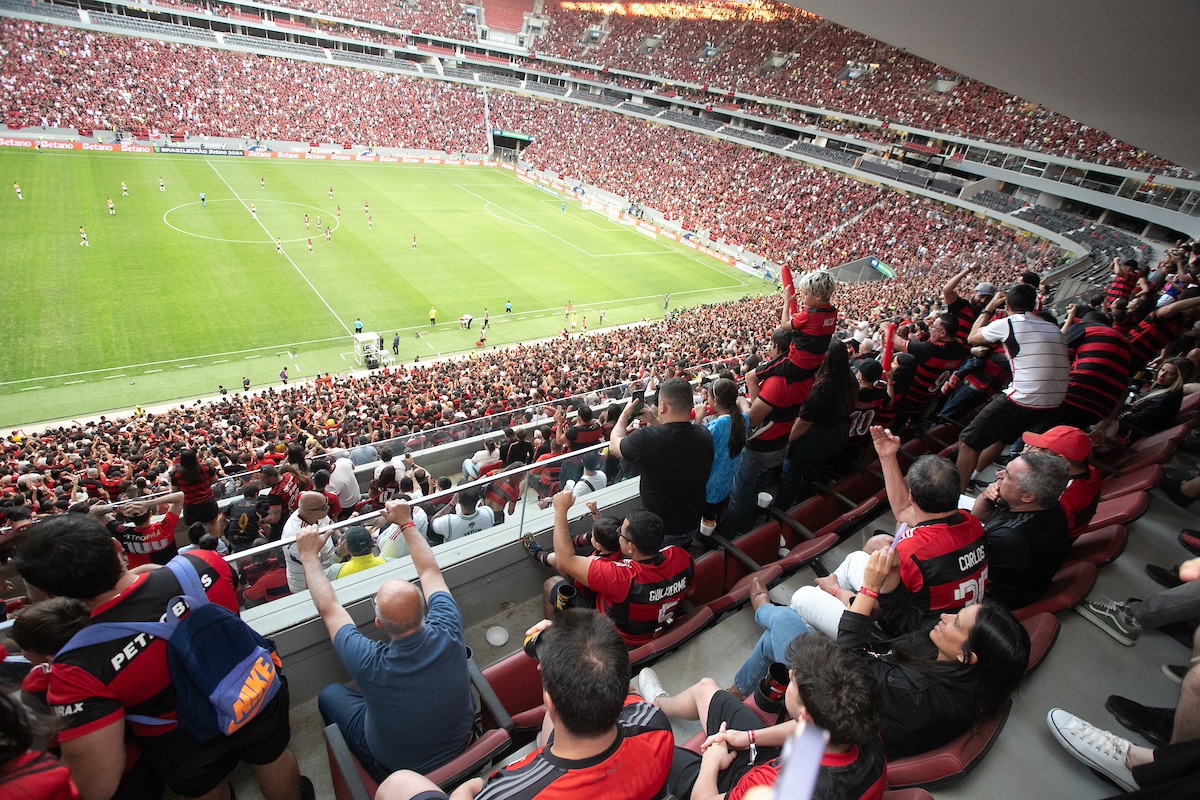 Fotos do Camarote Metrópoles no jogo Flamengo e Criciúma - Metrópoles