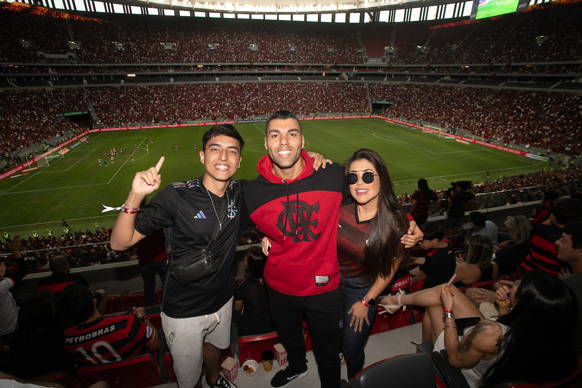 Fotos do Camarote Metrópoles no jogo Flamengo e Criciúma - Metrópoles