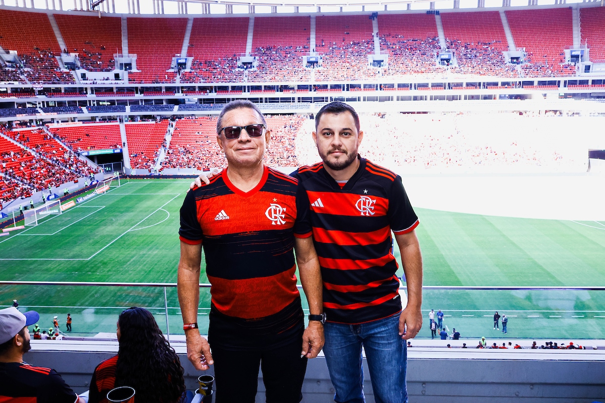 Fotos do Camarote Metrópoles no jogo Flamengo e Criciúma - Metrópoles