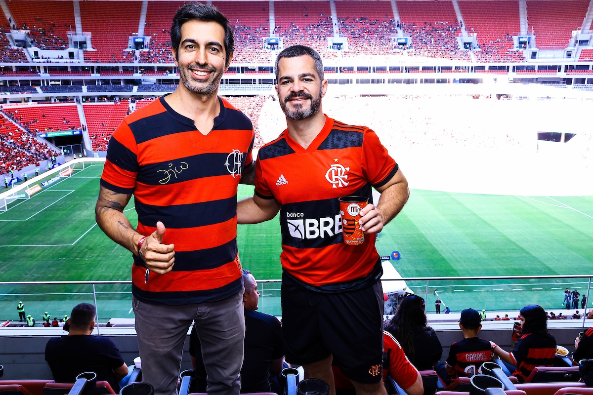 Fotos do Camarote Metrópoles no jogo Flamengo e Criciúma - Metrópoles