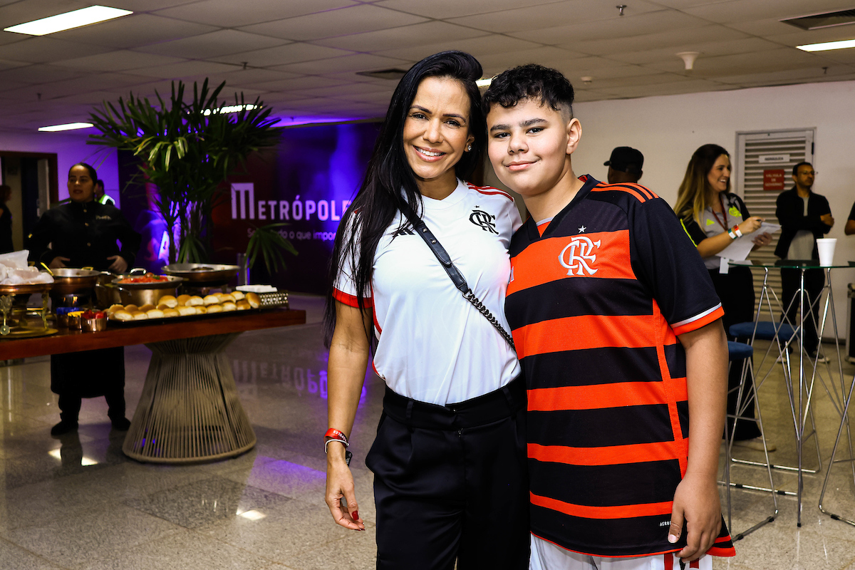 Fotos do Camarote Metrópoles no jogo Flamengo e Criciúma - Metrópoles