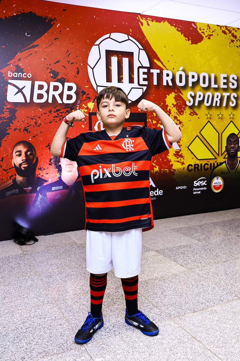 Fotos do Camarote Metrópoles no jogo Flamengo e Criciúma - Metrópoles