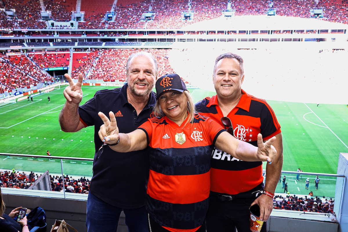 Fotos do Camarote Metrópoles no jogo Flamengo e Criciúma - Metrópoles