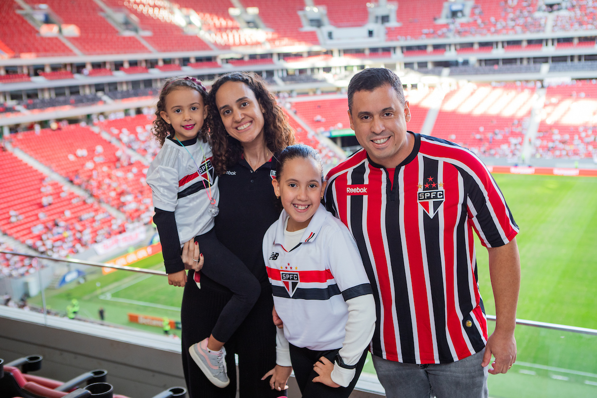 Camarote Metrópoles no jogo São Paulo e Juventude - Metrópoles