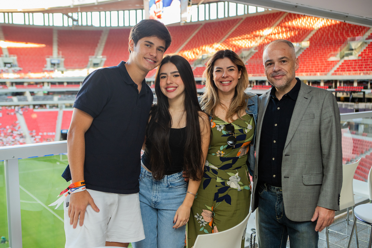 Camarote Metrópoles no jogo São Paulo e Juventude - Metrópoles