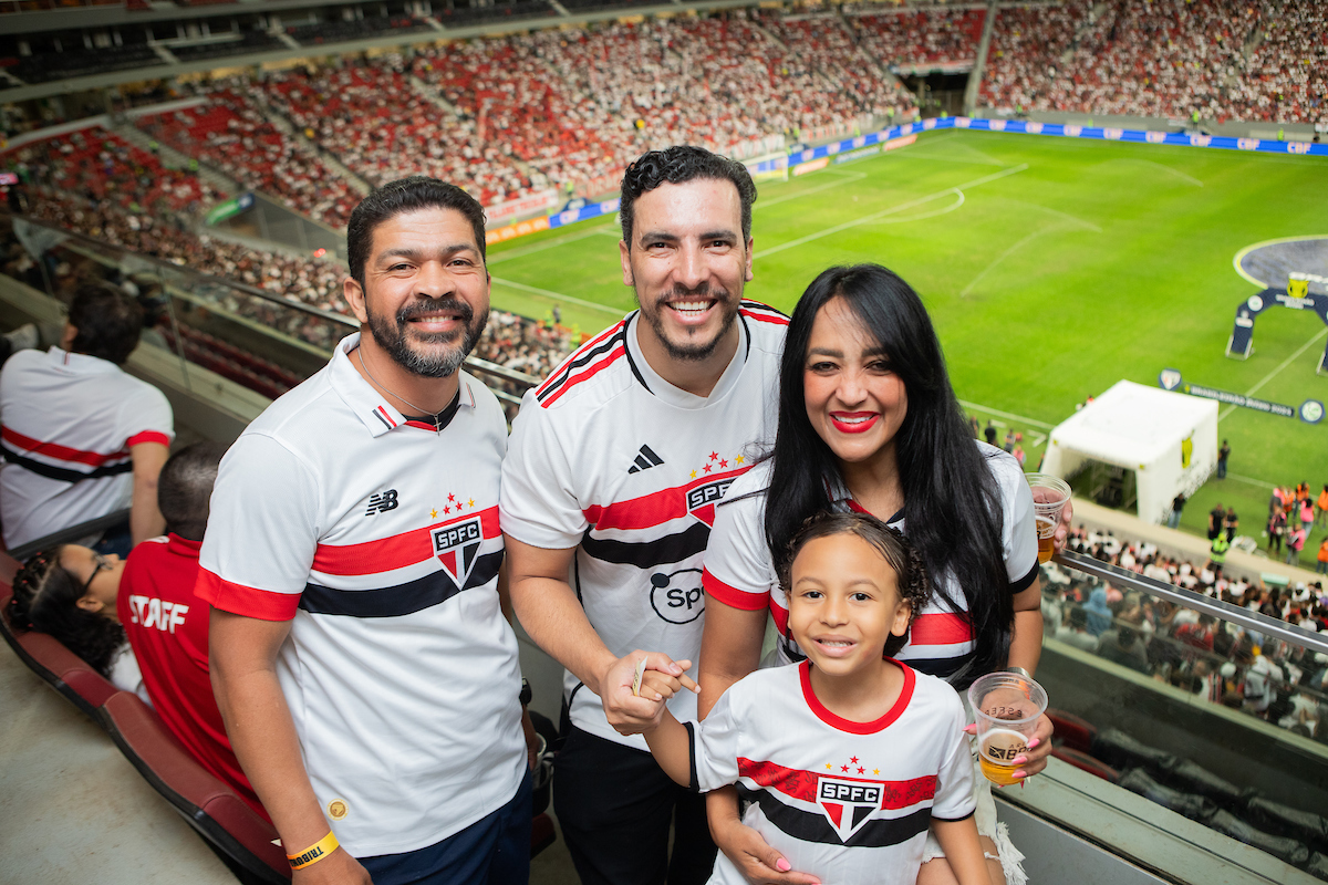 Camarote Metrópoles no jogo São Paulo e Juventude - Metrópoles