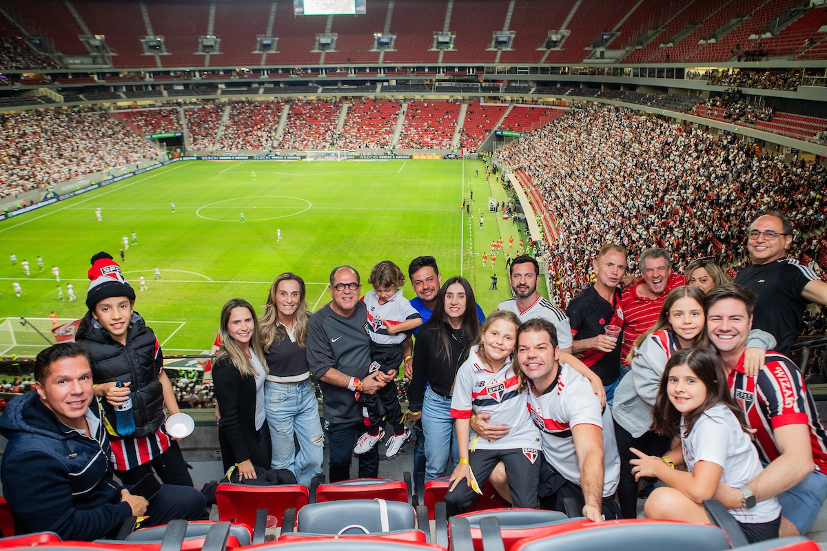 Camarote Metrópoles no jogo São Paulo e Juventude - Metrópoles