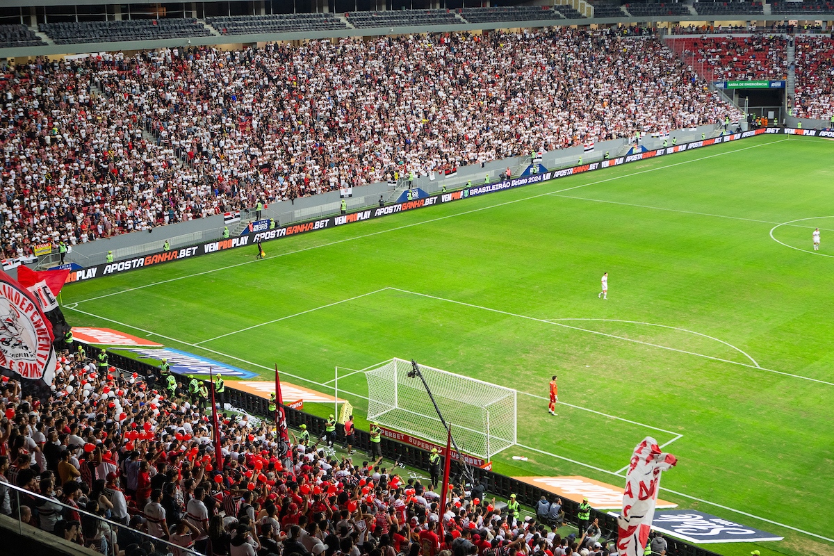 Camarote Metrópoles no jogo do São Paulo e Juventude - Metrópoles