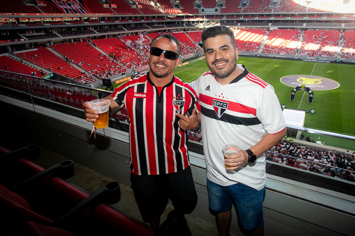 Camarote Metrópoles do jogo São Paulo e Juventude - Metrópoles