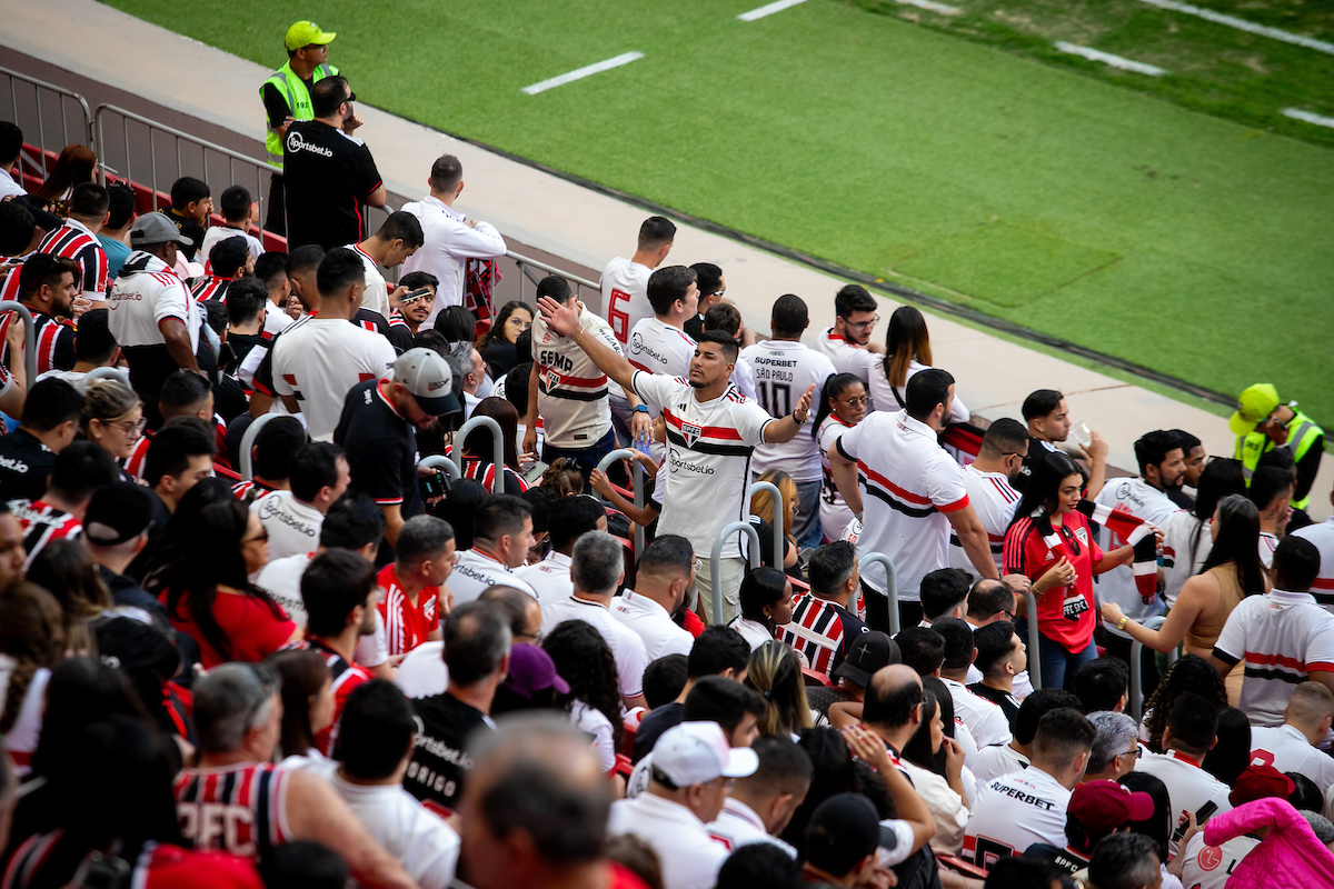 Camarote Metrópoles do jogo São Paulo e Juventude - Metrópoles