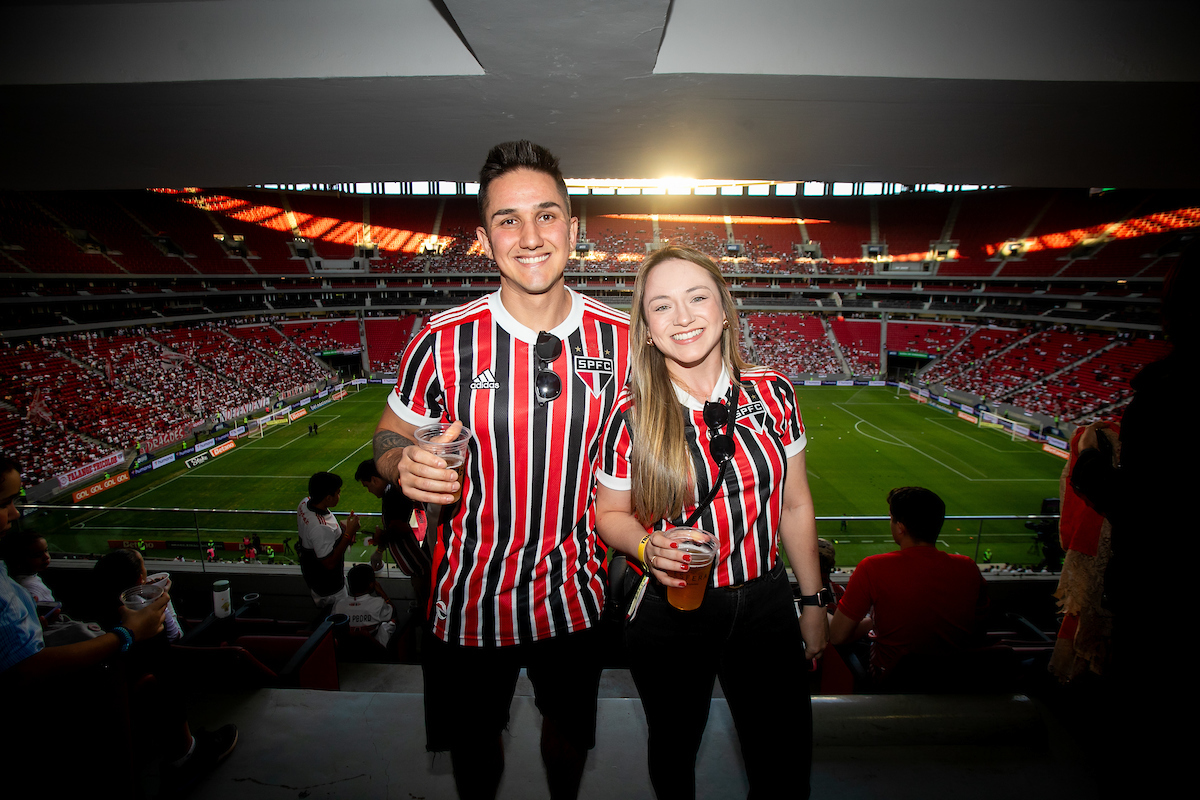 Camarote Metrópoles do jogo São Paulo e Juventude - Metrópoles