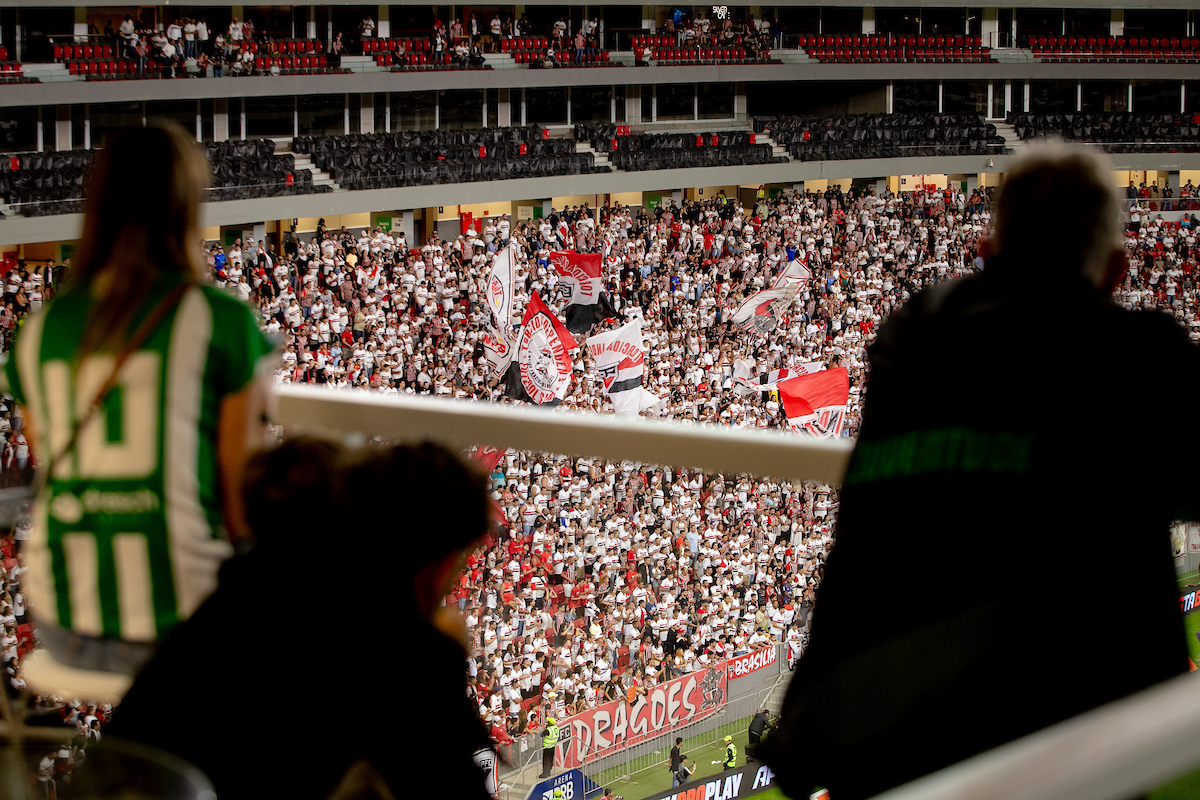 Camarote Metrópoles do jogo São Paulo e Juventude - Metrópoles