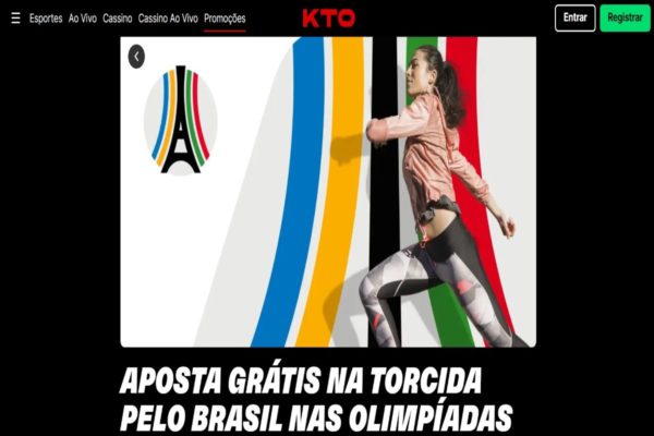 Promoção da KTO para os Jogos Olímpicos - APOSTAS