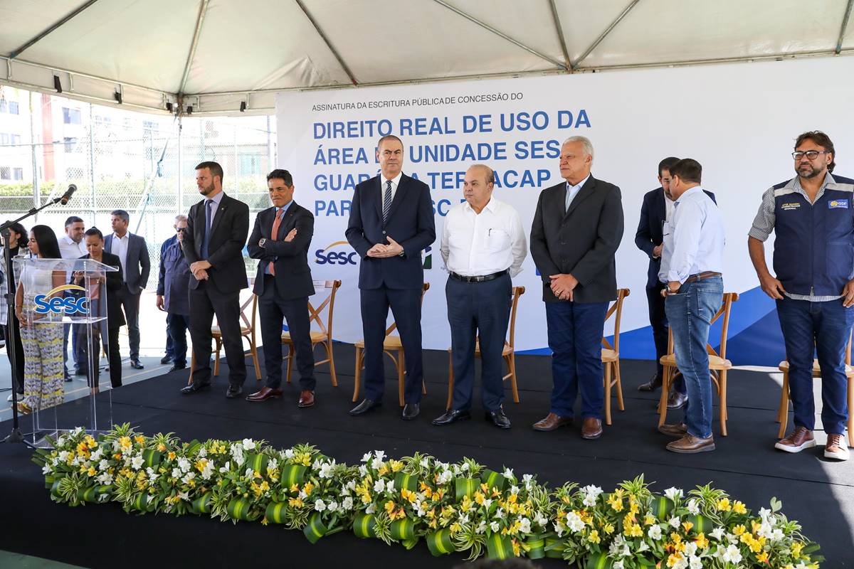 GDF entrega escritura ao Sesc do Guará, onde 25 mil pessoas são atendidas mensalmente