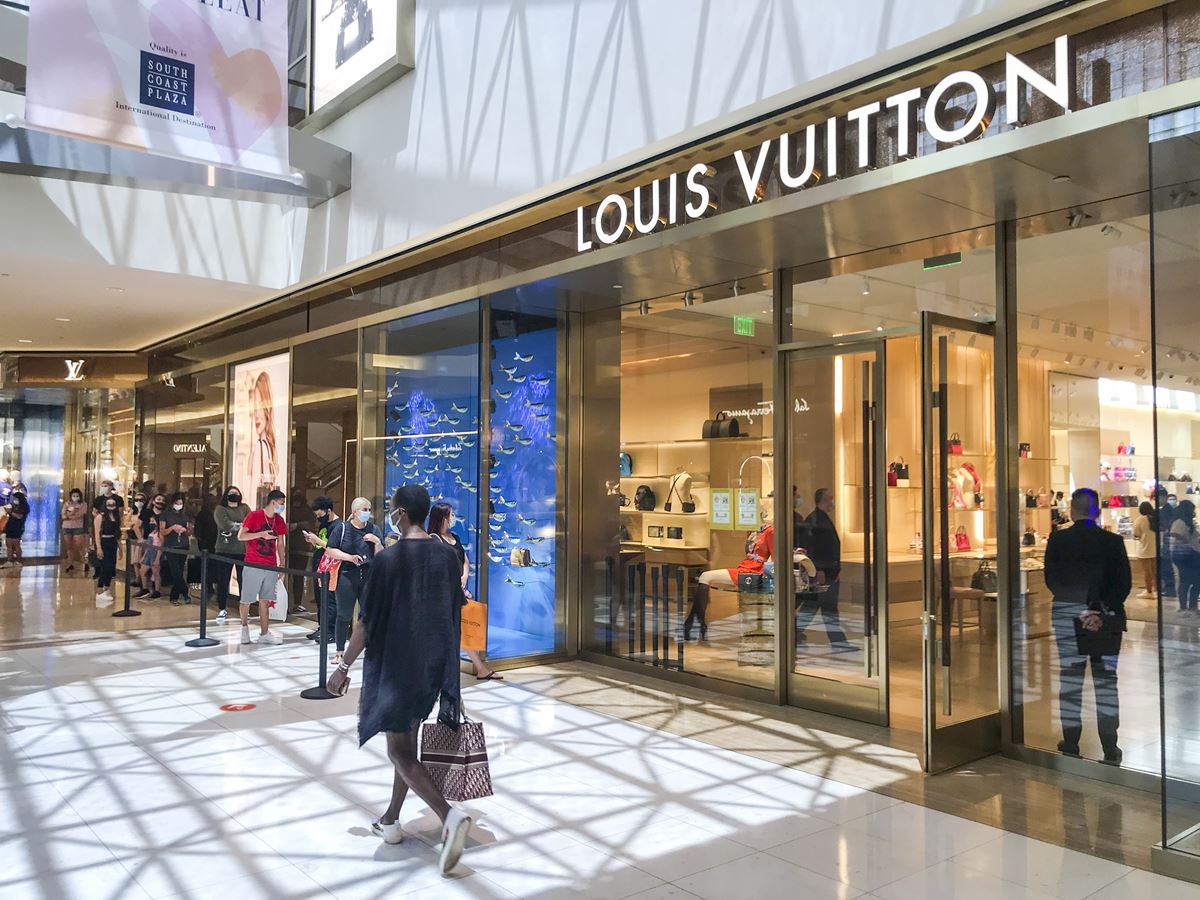 Loja de luxo, da Louis Vuitton - Metrópoles