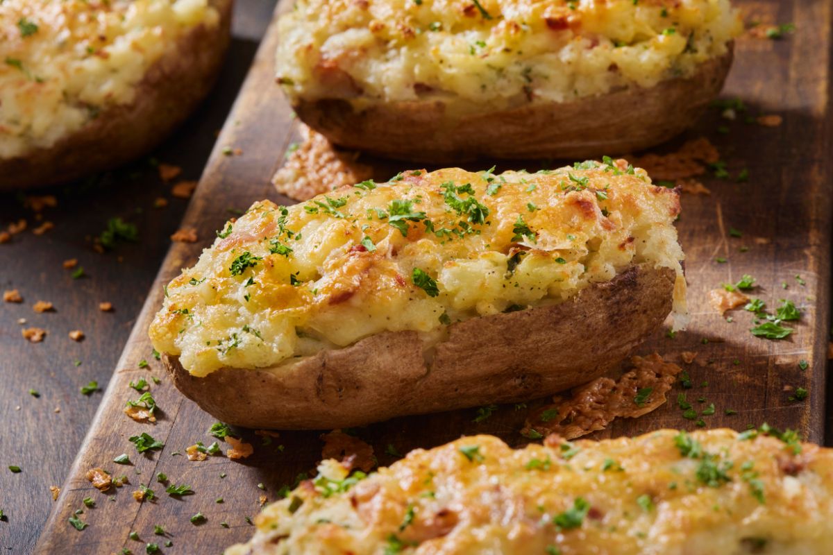 batata recheada com queijo