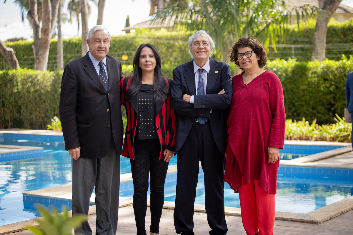 Edgar Lisboa, Elna Souza, Ivan Godoy e Claudia Godoy