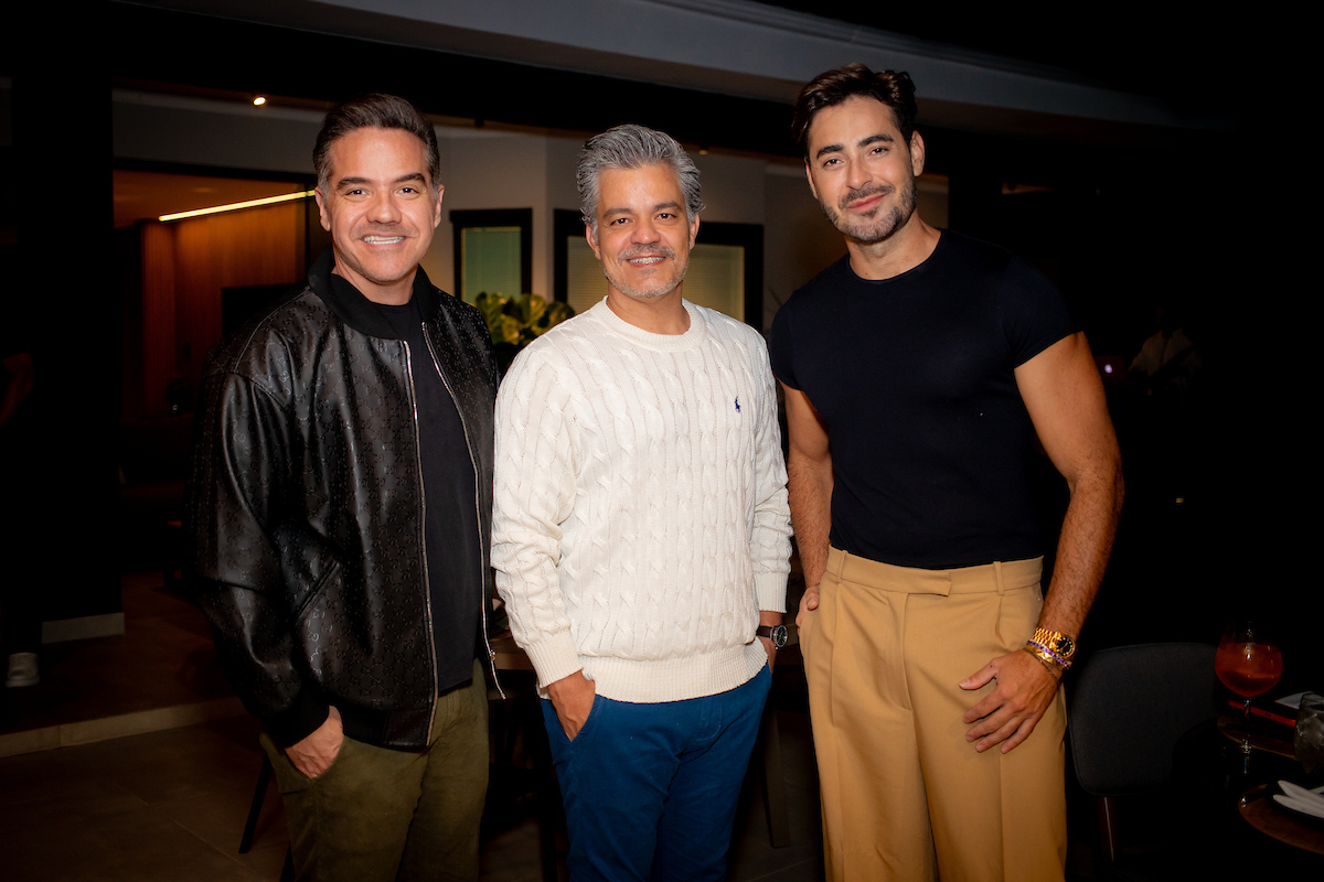 Gracco Magalhães, Luciano Souza e Guilherme Ribeiro