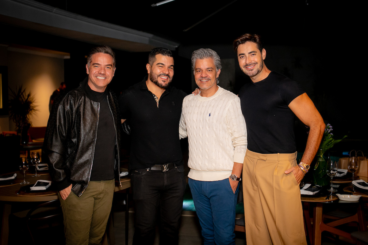 Gracco Magalhães, Juliano Haider, Luciano Souza e Guilherme Ribeiro