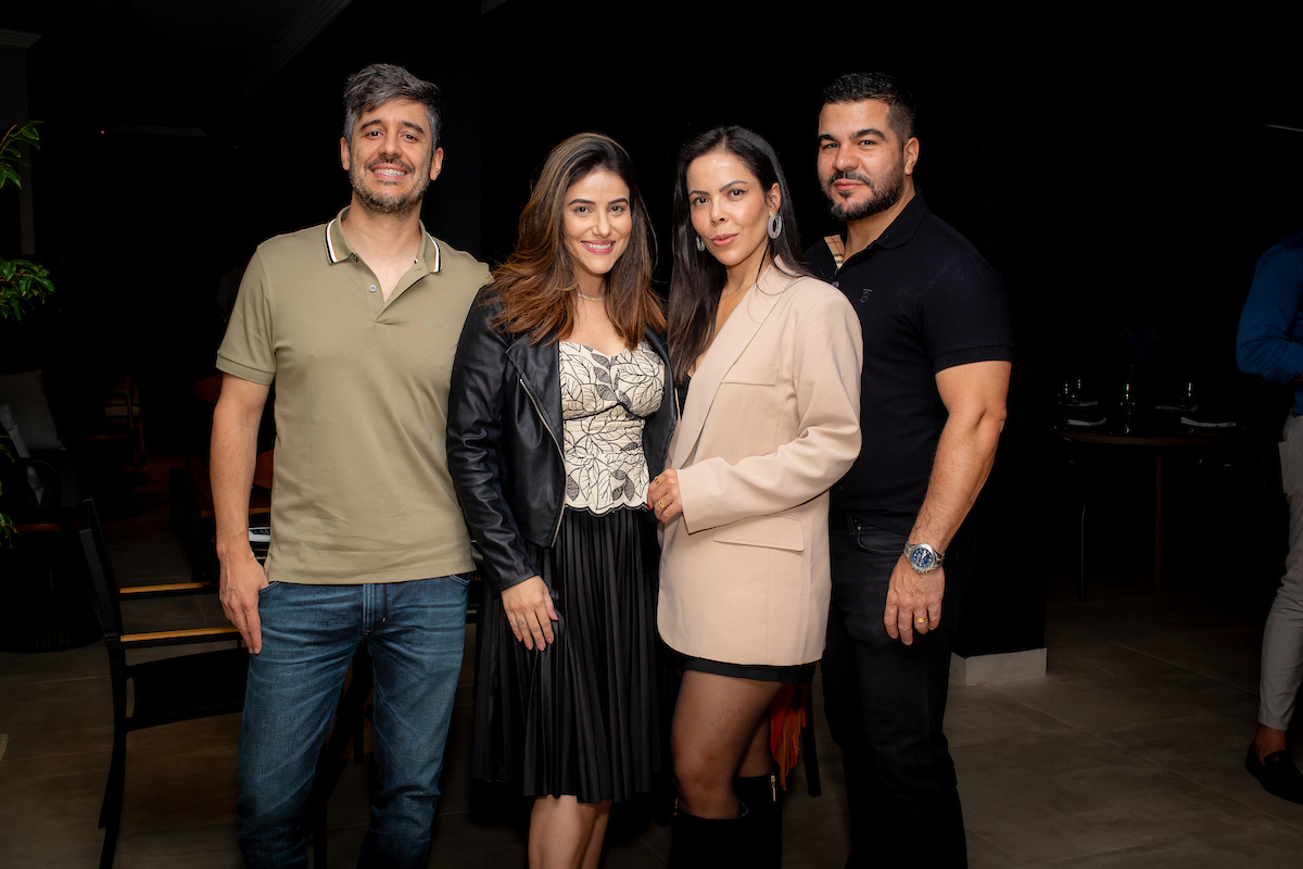 Tiago Alves, Marcella Di Donato, Débora Epitácio e Juliano Haider