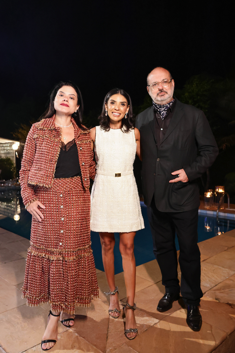 Juliana Dias ,Lucília dos Anjos, Giuseppe Cassano