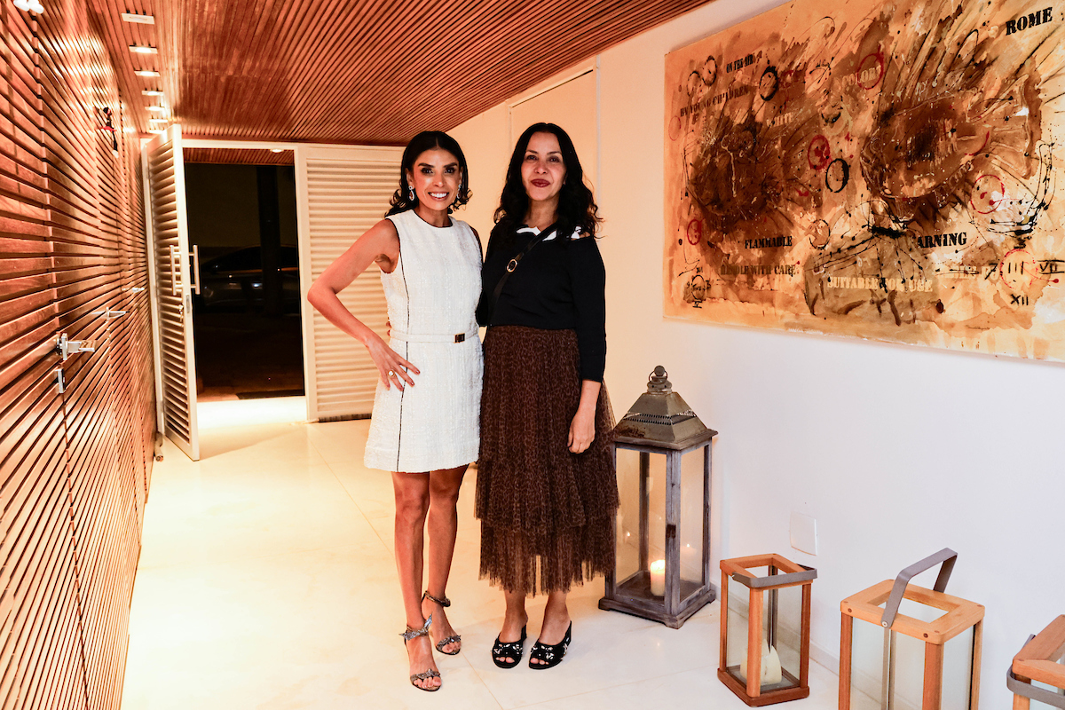 Lucília dos Anjos e Claudia Meireles