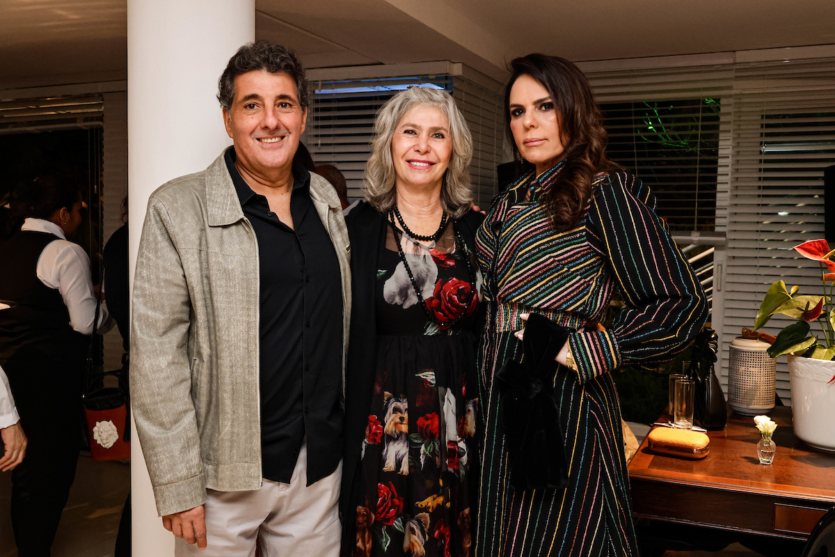 Carlos Eduardo, Heloisa Pereira e Carla Jorge