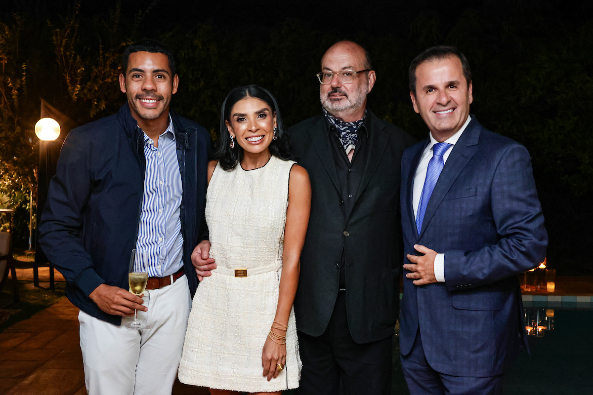 Luan Peres, Lucília dos Anjos, Giuseppe Cassano e Antônio de Castro