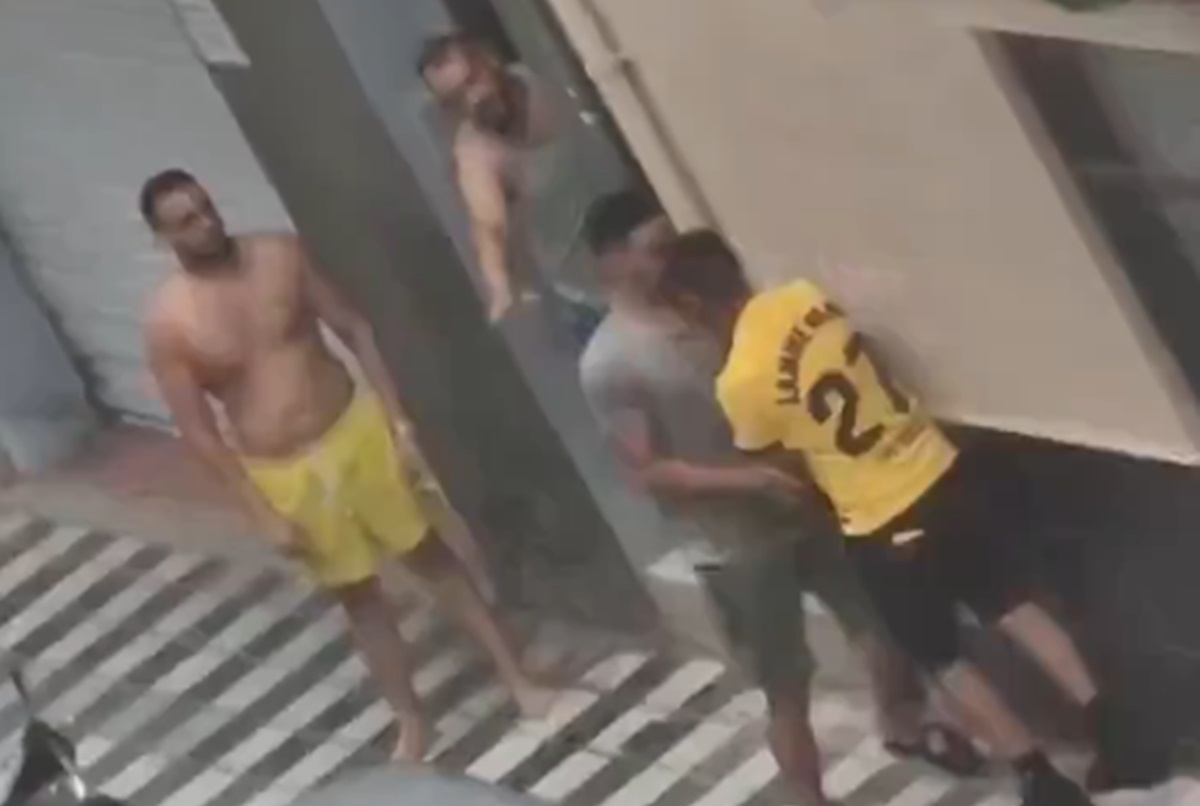 Vídeo: pai de Lamine Yamal discute com homens antes de esfaqueamento