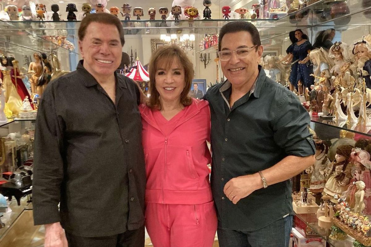 Silvio Santos, Íris Abravanel e Jassa Santos