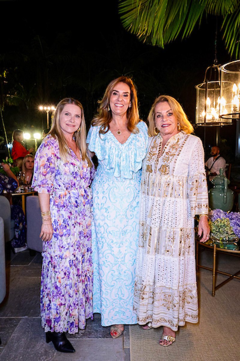 Geisa Alckmin, Claudia Corrêa e Mércia Crema