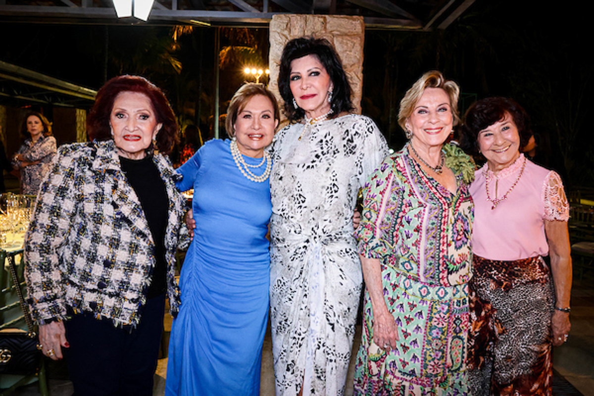 Odaisa Alves, Deise Sollberger, Cléa Gontijo, Vera Comini e Mathilde Torres