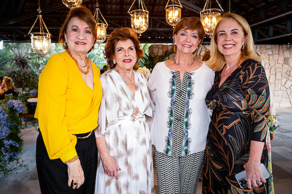 Marly Nogueira, Alda Corrêa, maria Helena Gomide e Tisylla Balbino