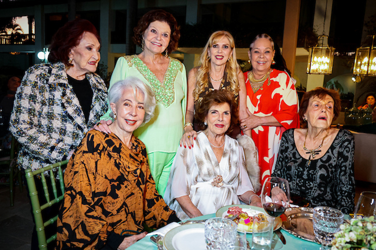 Natanry Osório, Alda Corrêa, Vera Corrêa , Odaisa Rodrigues Alves, iracema Torres, Simone Novaes e Eliana Pimentel