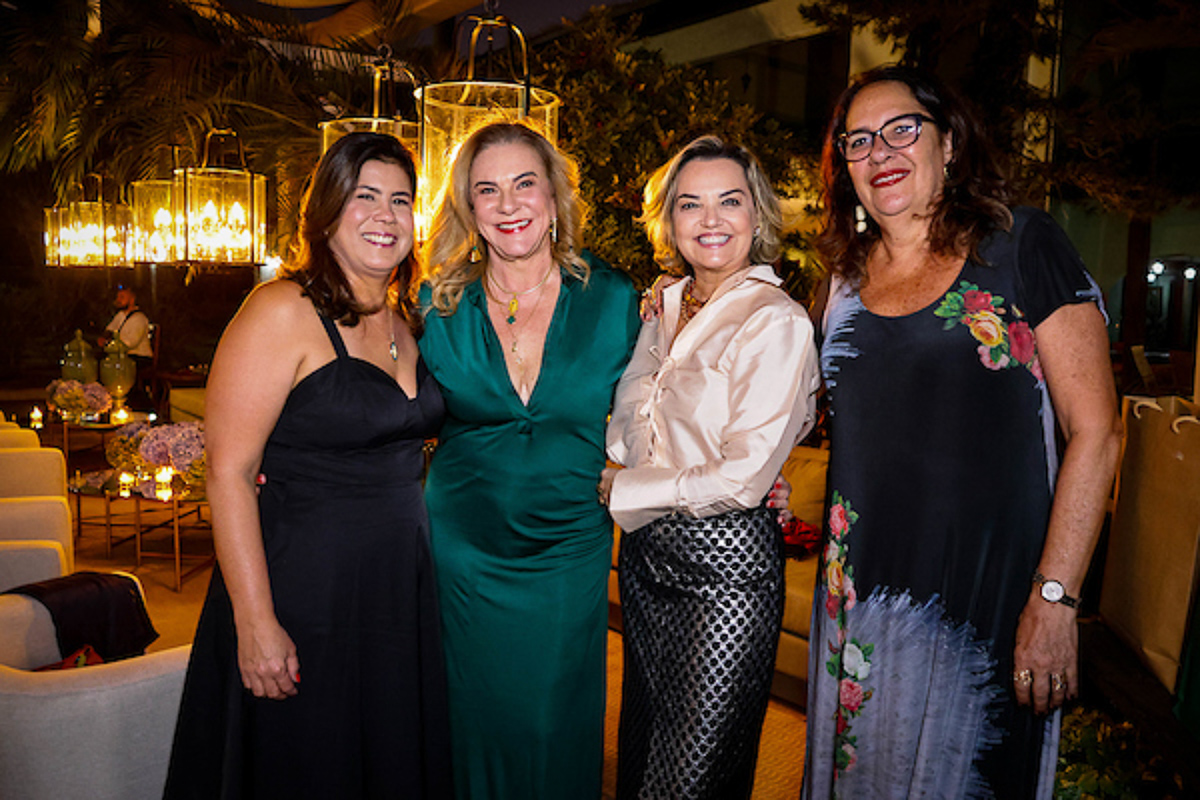 Clélia Scafuto, Cléa Corrêa, Claudia Saboya e Denise Menicucci