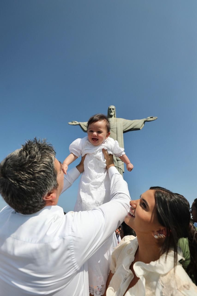 Batizado de João Francisco, filho do senador Carlos Portinho - Metrópoles