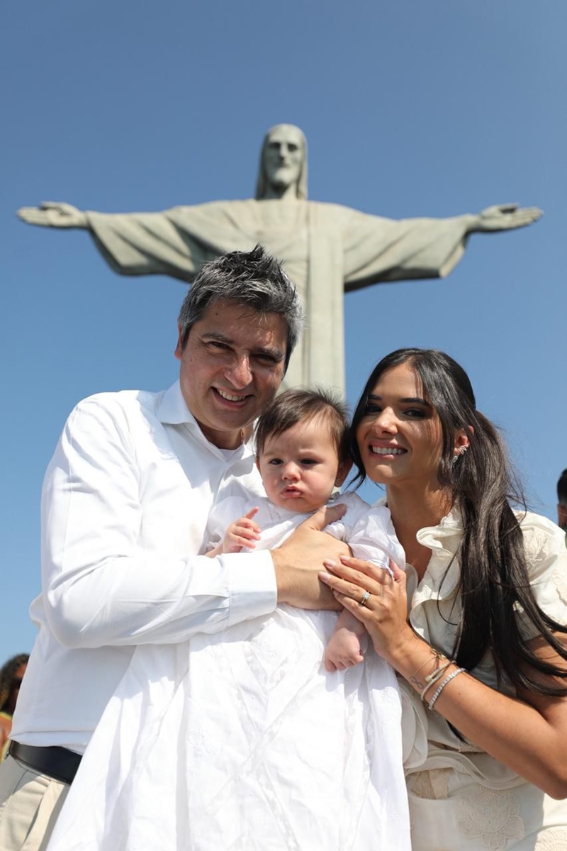 Batizado de João Francisco, filho do senador Carlos Portinho - Metrópoles