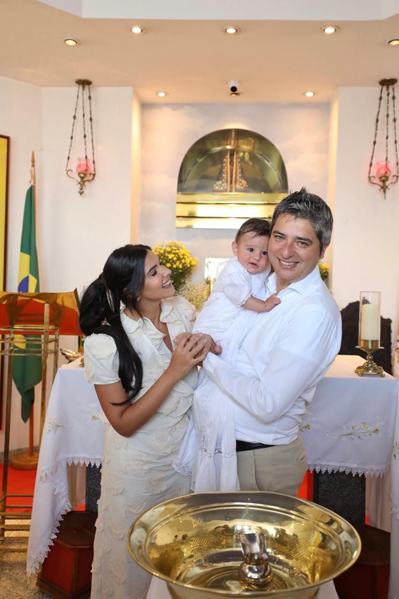 Batizado de João Francisco, filho do senador Carlos Portinho - Metrópoles