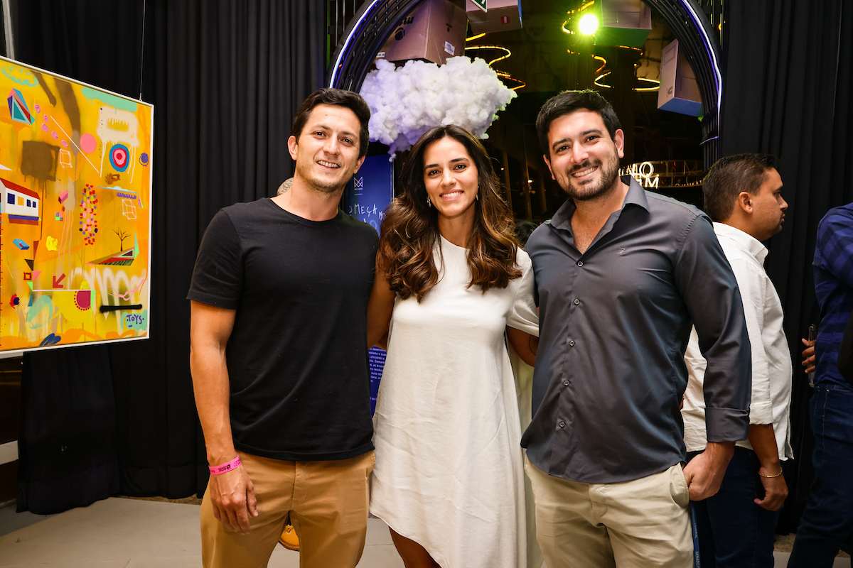 Yuri Tavares, Amanda Saback e Bruno Barros