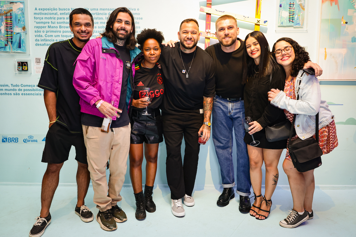 Rafael Atoismo, Cabure Madureira, Lariissa Alves, Daniel Morais, David Jordan, Juliana Melo e Gabriela Oliveira