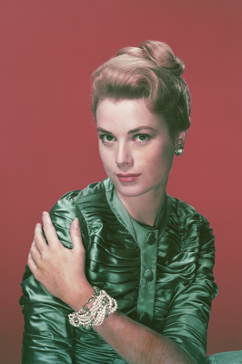 Foto colorida - Grace Kelly