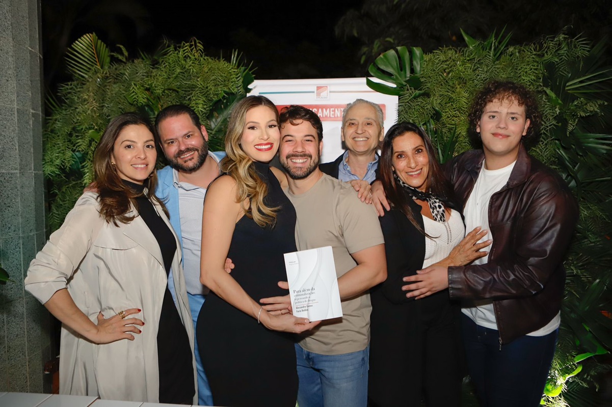 Vanessa Baldini, Paulo Chuery, Alessandra Baldini, Leonardo Vigolo, Niraldo Baldini, Eleusa Baldini e Lucas Mendes