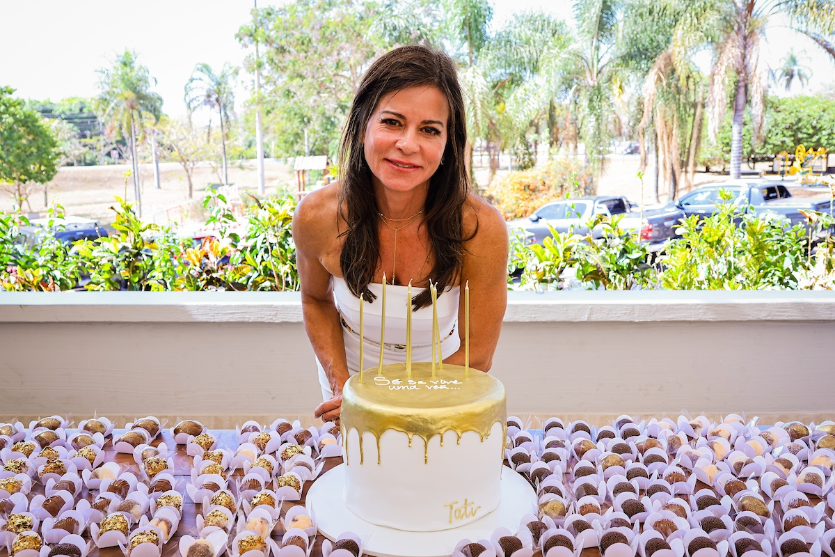 Tati Lacerda celebra aniversário no restaurante Trattoria da Rosario - Metrópoles