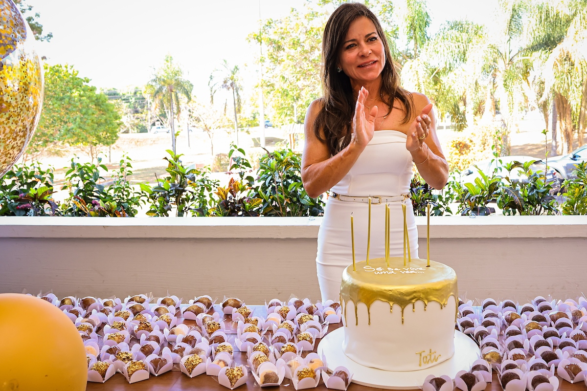 Tati Lacerda celebra aniversário no restaurante Trattoria da Rosario - Metrópoles