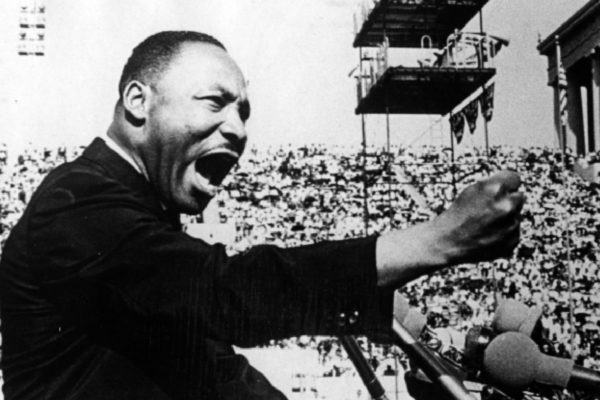 Imagem mostra Martin Luther King