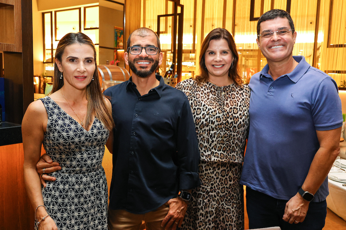 Guenola Patricia, Keller Alves, Daniela Ladeira e Leonardo Ladeira